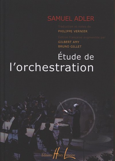 S. Adler: Étude de l'orchestration, Instr