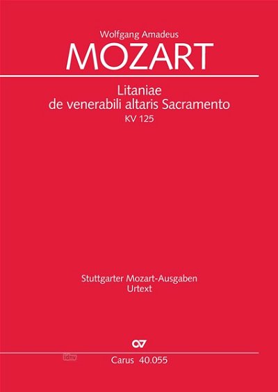 DL: W.A. Mozart: Litaniae de venerabili altaris Sacramen (Pa