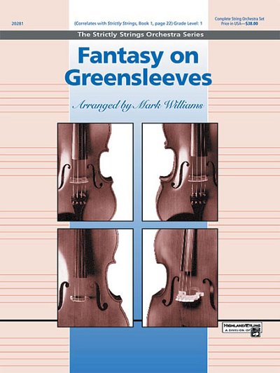 M. Williams: Fantasy on Greensleeves, Stro (Pa+St)