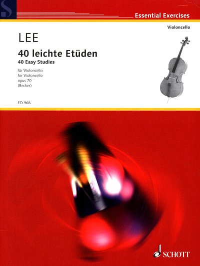 S. Lee: 40 leichte Etüden op. 70, Vc