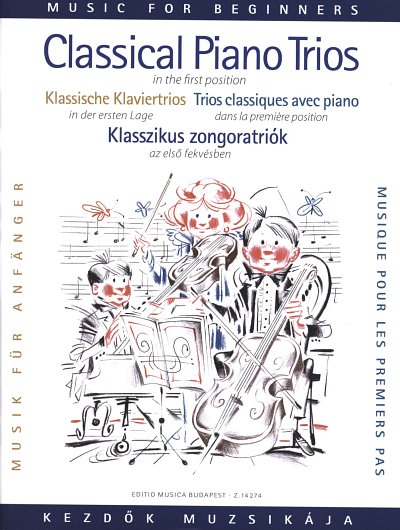 Á. Pejtsik: Klassische Klaviertrios in d, VlVcKlv (KlavpaSt)