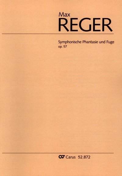 M. Reger: Symphonische Phantasie und Fuge op. 57, Org
