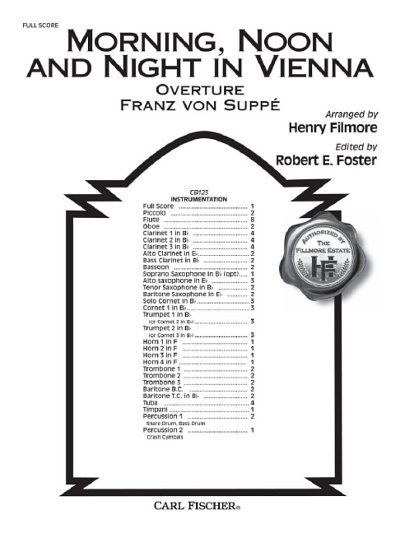 F. v. Suppé: Morning, Noon and Night in Vienn, Blaso (Part.)