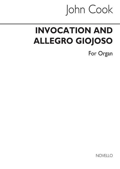 Invocation And Allegro Giocoso, Org