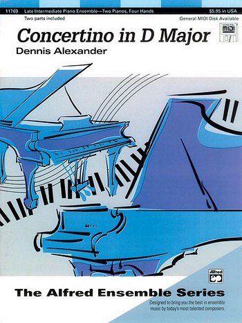D. Alexander: Concertino in D Major, Klav (EA)