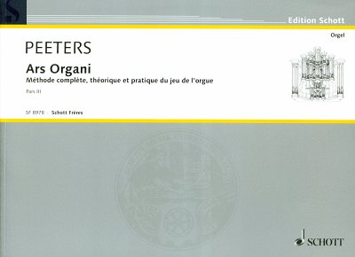 F. Peeters: Ars Organi 3, Org