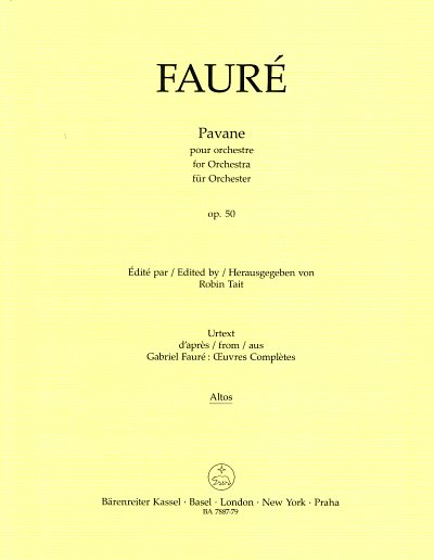 G. Fauré: Pavane op. 50 N 100a, Sinfo (Vla)