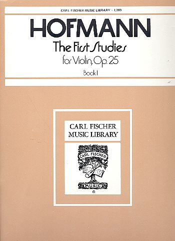 R. Hofmann: The First Studies - Book 1, Viol