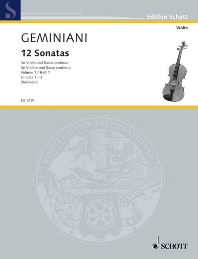 F. Geminiani: 12 Sonaten