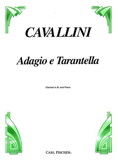 E. Cavallini: Adagio E Tarantella, KlarKlv (KASt)