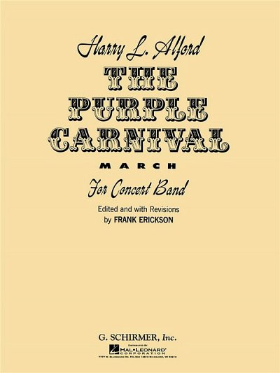The Purple Carnival March, Blaso (Pa+St)