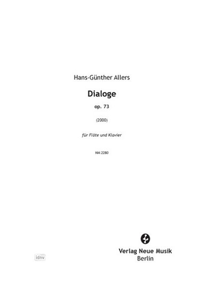 H.G. Allers: Dialoge, op. 73, FlKlav