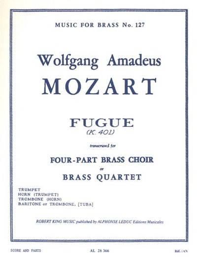 W.A. Mozart: Fugue K401 (Pa+St)