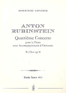 A. Rubinstein: Konzert Es-Dur Nr.4 op.70, KlavOrch (Stp)