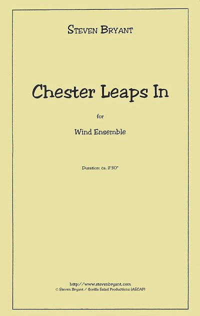 S. Bryant: Chester Leaps In, Blaso (Part(C)+St)