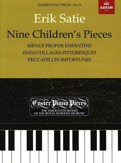 E. Satie: Nine Children's Pieces, Klav
