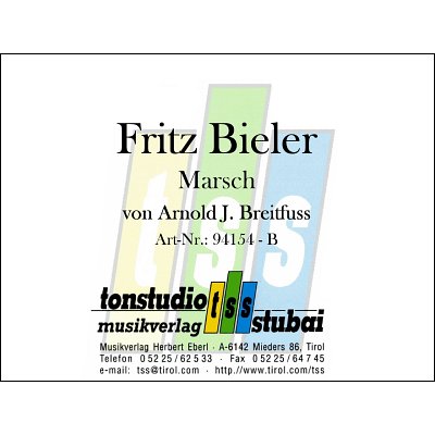 A.J. Breitfuß: Fritz Bieler-Marsch, Blaso (DirBSt)
