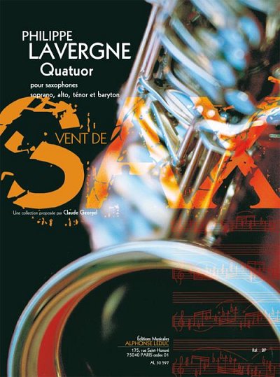 Lavergne: Quatuor, 4Sax (Pa+St)