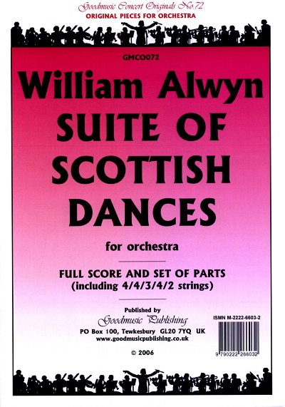 Suite of Scottish Dances, Sinfo (Stsatz)