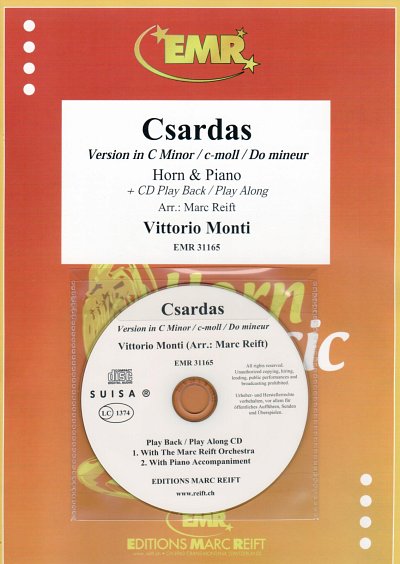 V. Monti: Csardas, HrnKlav (+CD)