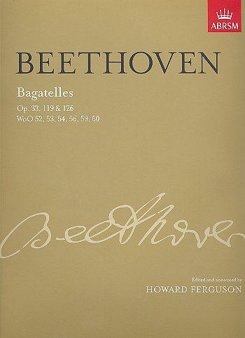 L. v. Beethoven: Bagatelles For Piano, Klav