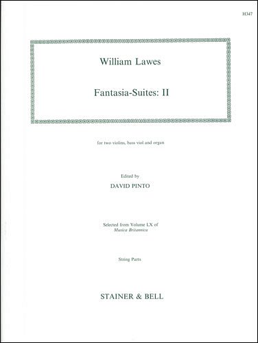 W. Lawes: Fantasia-Suites, 2VlVdgOrg (Str)