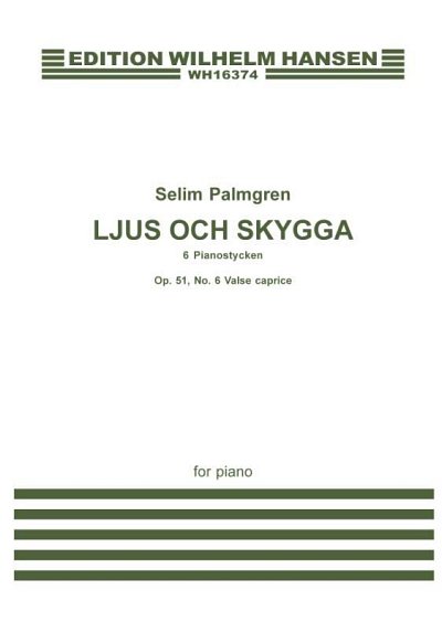 S. Palmgren: Valse Caprice Op. 51 No. 6, Klav