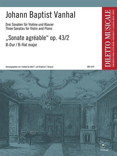J.B. Vanhal: Sonate Agreable B-Dur Op 43/2