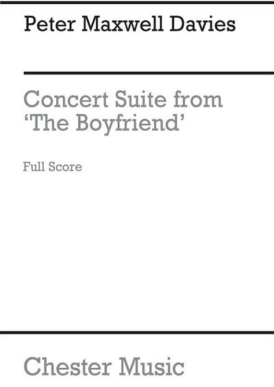Concert Suite From The Boy Friend (Full Score)