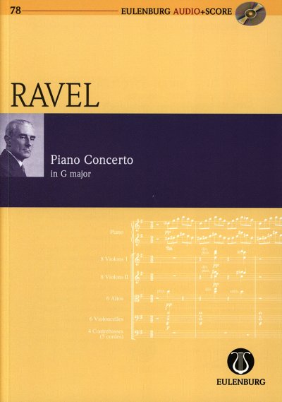 M. Ravel: Konzert G-Dur Eulenburg Audio + Score 78