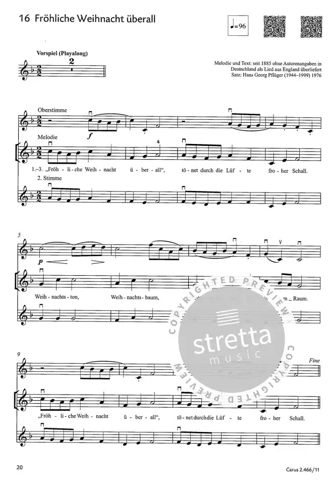 Weihnachtslieder für Violine, 1-3VlKlv (KlvpaSppaOnl) (1)