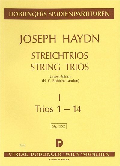 J. Haydn: Trios 1 (Nr 1-14)