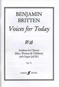B. Britten: Voices For Today Op 75 (1965)