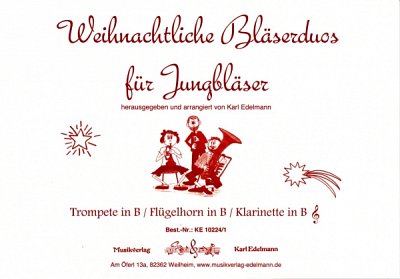 K. Edelmann: Weihnachtliche Bläserduos , 2Trp/Flgh/Kl (Sppa)