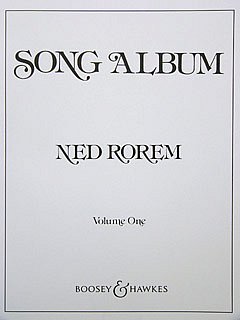 N. Rorem: Song Album Vol. 1, GesKlav