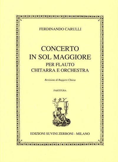 F. Carulli: Concerto in Sol Maggiore  (Part.)