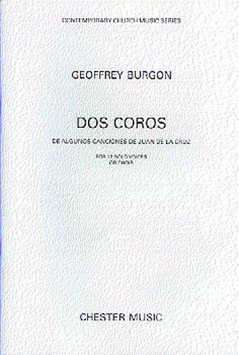 G. Burgon: Dos Coros For 12 Solo Voices Or Choir