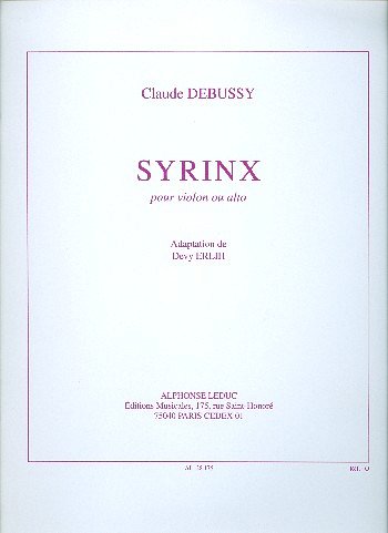 C. Debussy: Syrinx (Bu)