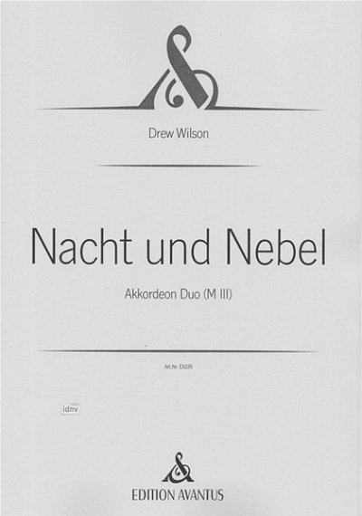 W. Drew: Nacht und Nebel Akkordeon Du.