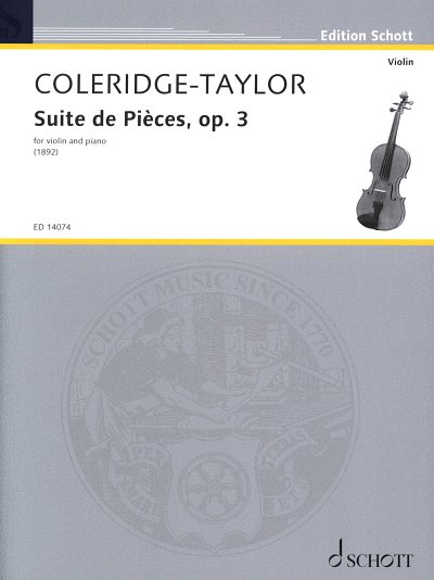 S. Coleridge-Taylor: Suite de Pièces op. 3
