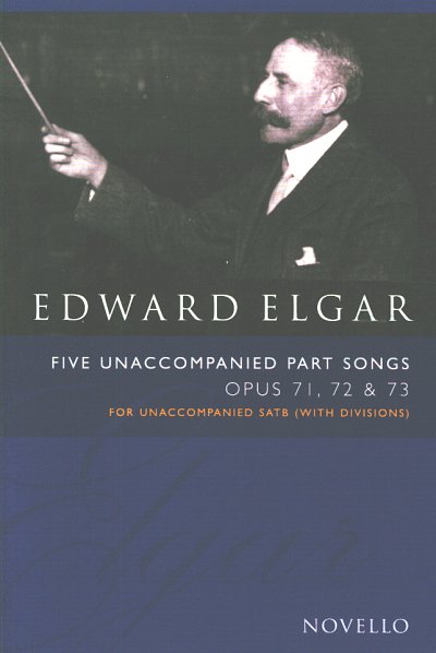 E. Elgar: 5 Unaccompanied Part Songs Op. 71 72, GchKlav (Bu)