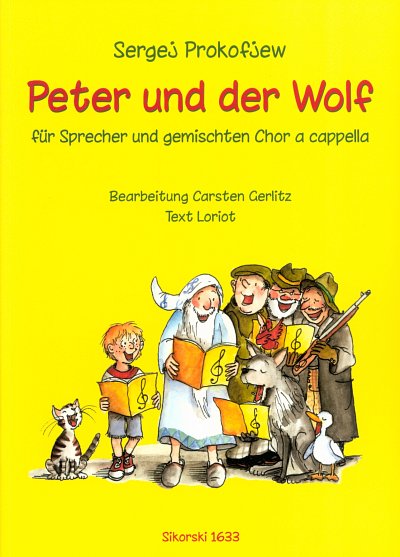S. Prokofjew: Peter und der Wolf op. 67, SprGch5 (Part.)