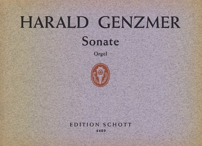 H. Genzmer: Sonate GeWV 390