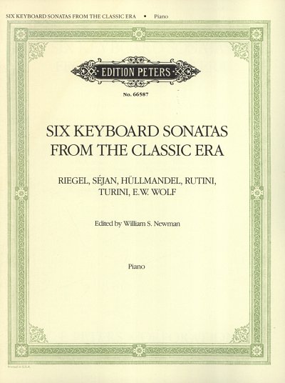 6 Klassische Sonaten für Klavier