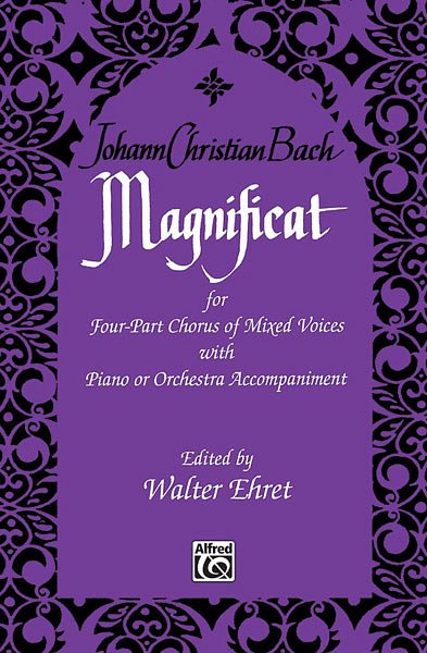 J.C. Bach: Magnificat, GchKlav (Part.)