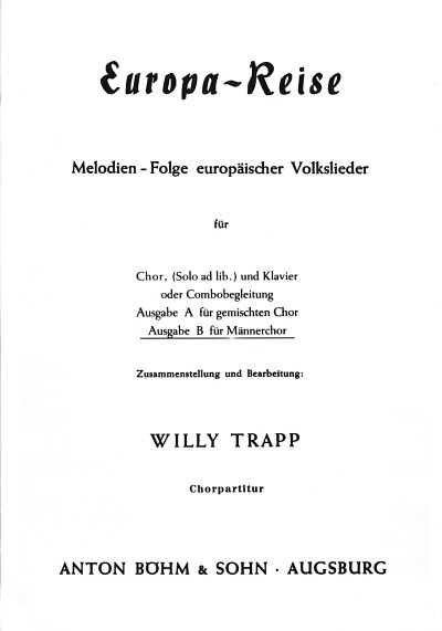W. Trapp: Europareise - Ausgabe B - Mch Klav