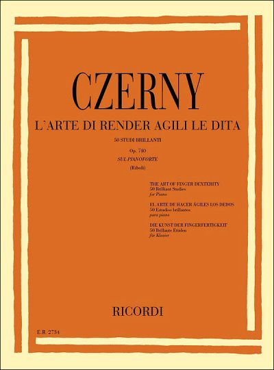 C. Czerny: L'arte di rendere agili le dita, Klav