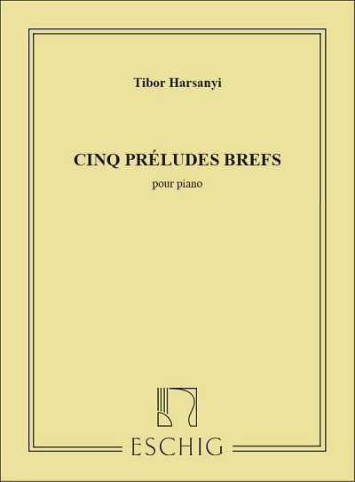 5 Prelude Brefs Piano , Klav