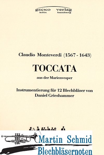 C. Monteverdi: Toccata, 12Blech (Pa+St)