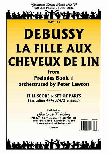 C. Debussy: La Fille Aux Cheveux De Lin, Sinfo (Pa+St)